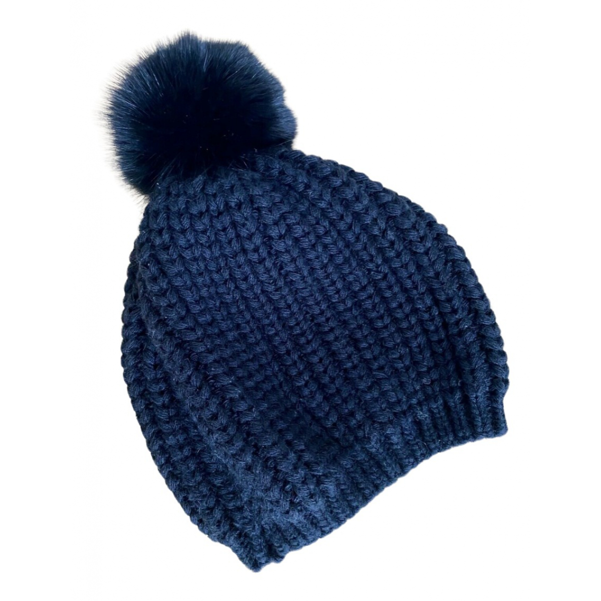 Wool beanie Sandro Black size S 